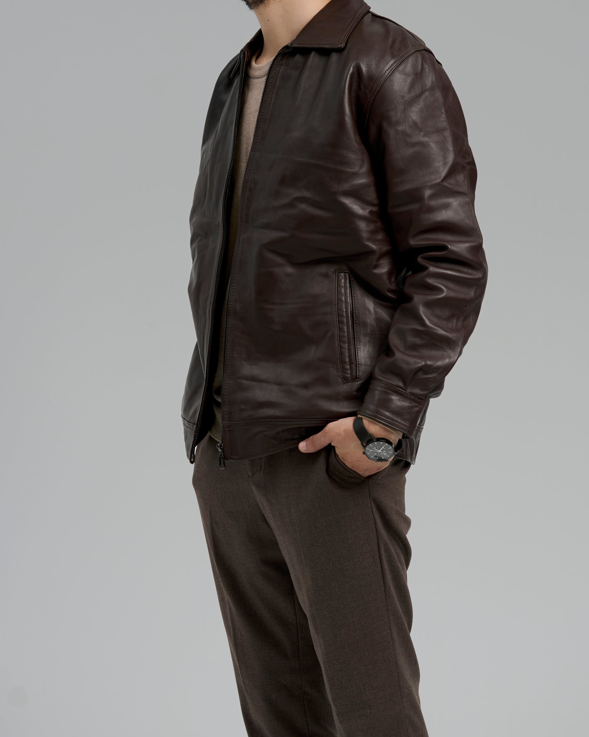 The Tannin Creed Leather Jacket