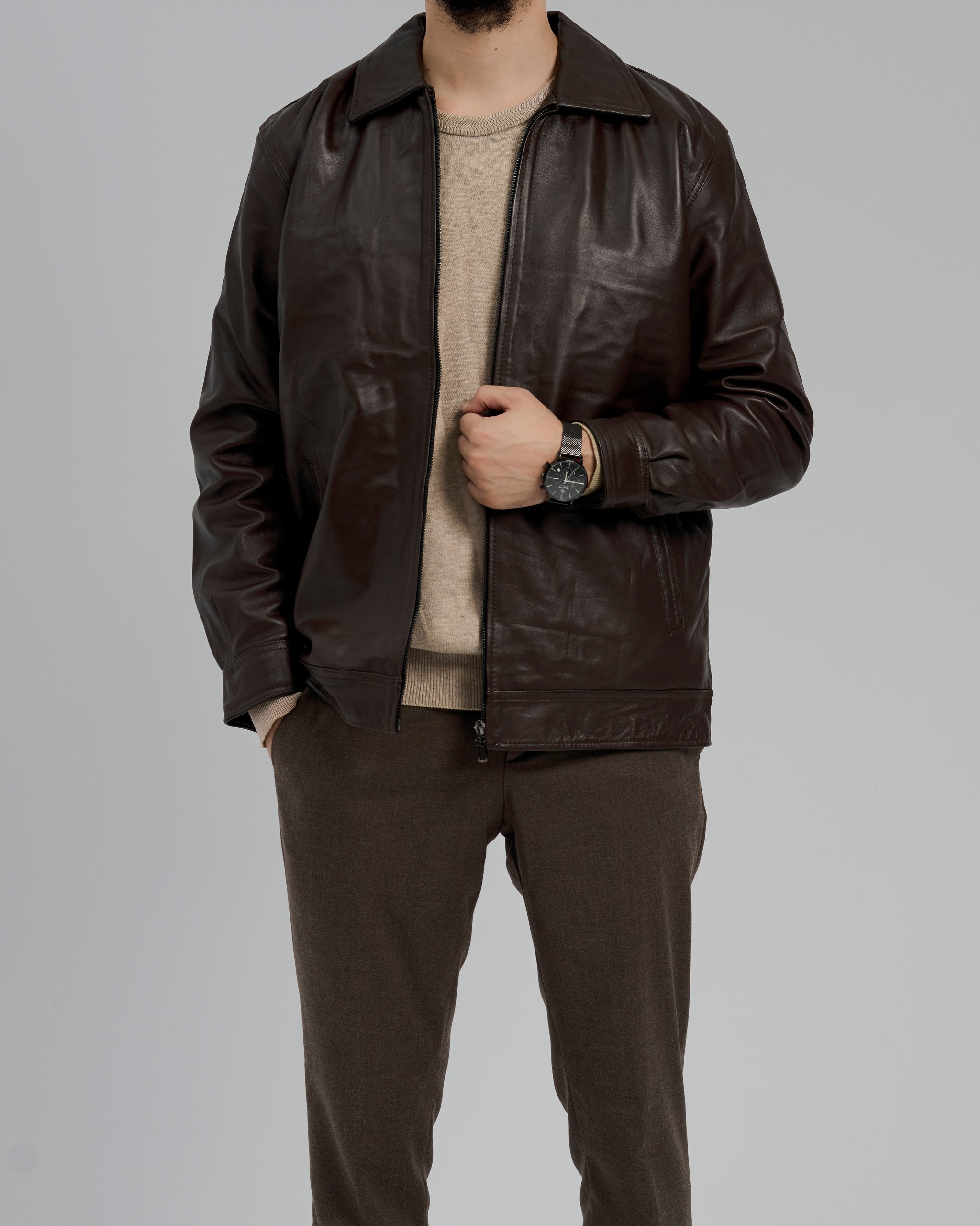 The Tannin Creed Leather Jacket
