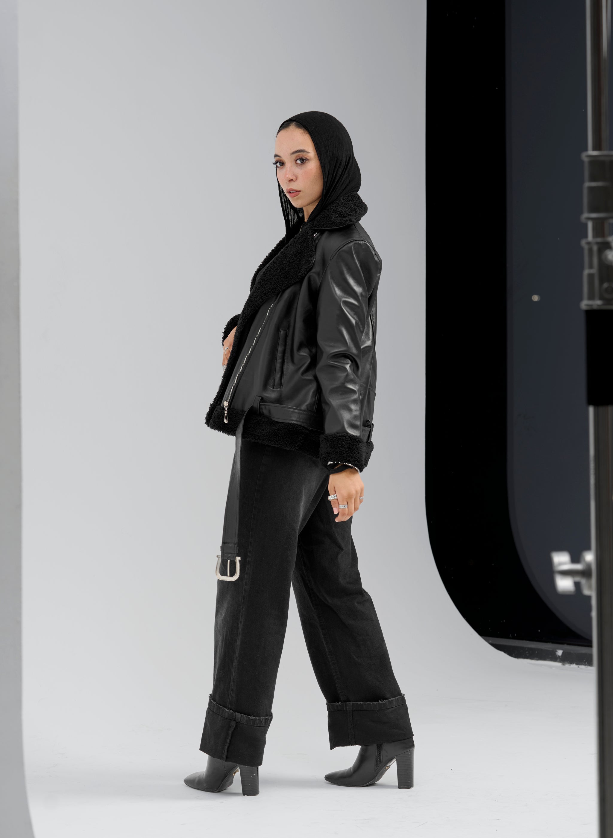 The Furborn Leather Jacket