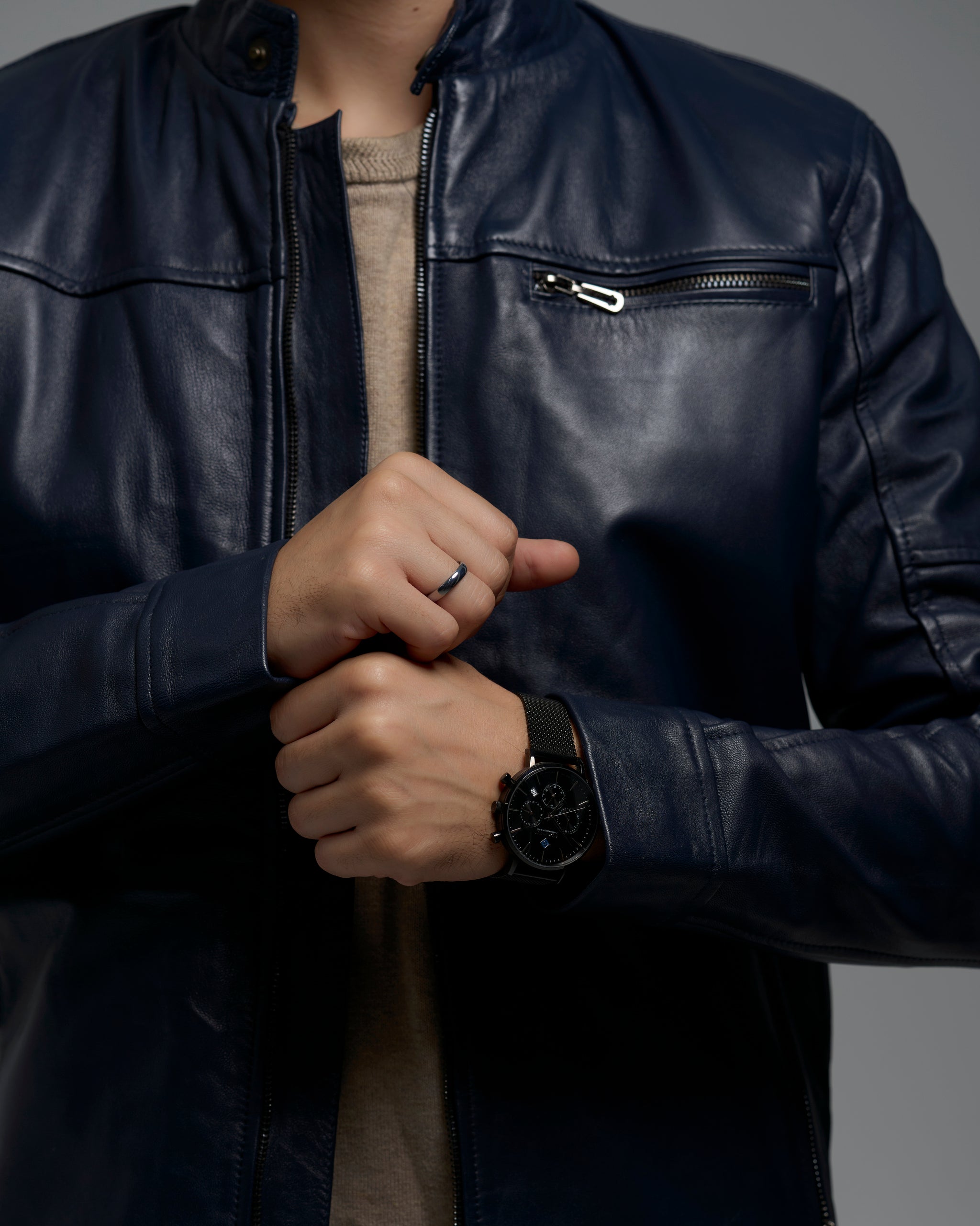 The Shadow Anthem Leather Jacket