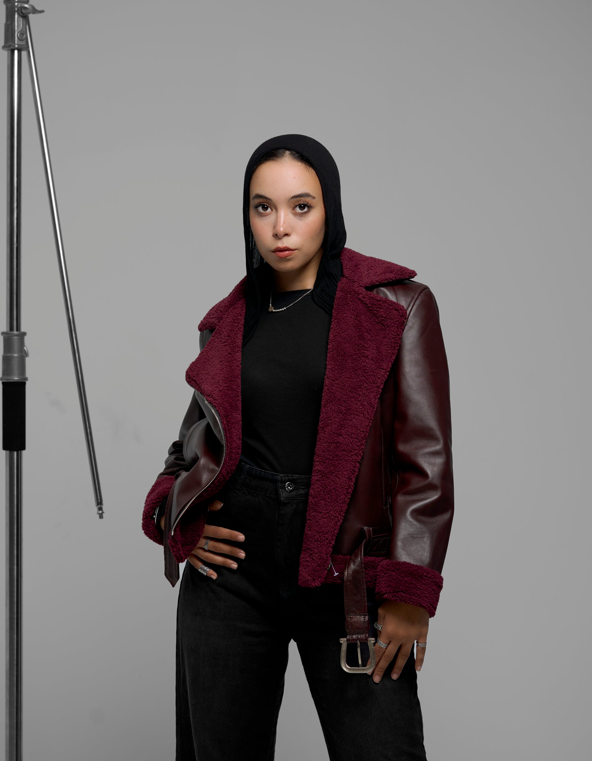 The Furborn Leather Jacket