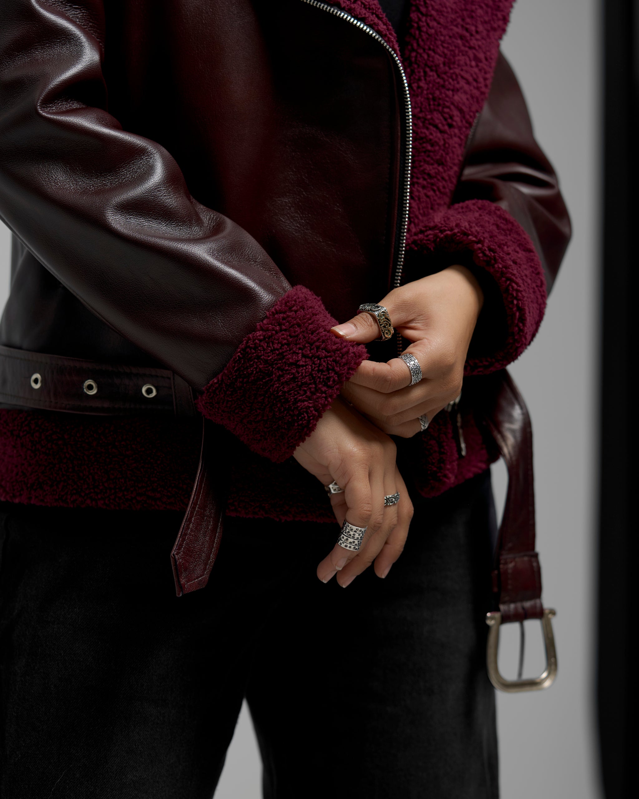 The Furborn Leather Jacket