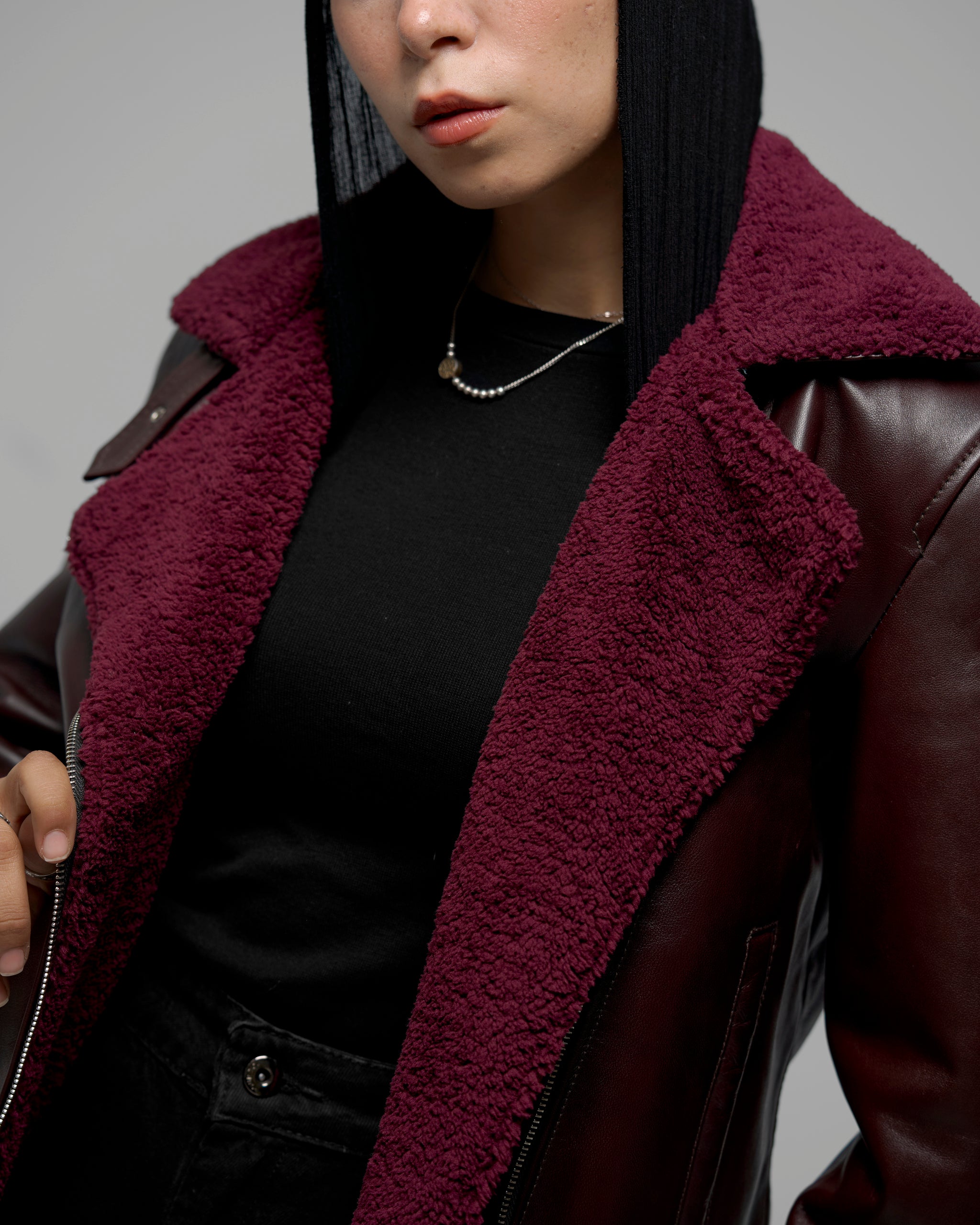 The Furborn Leather Jacket