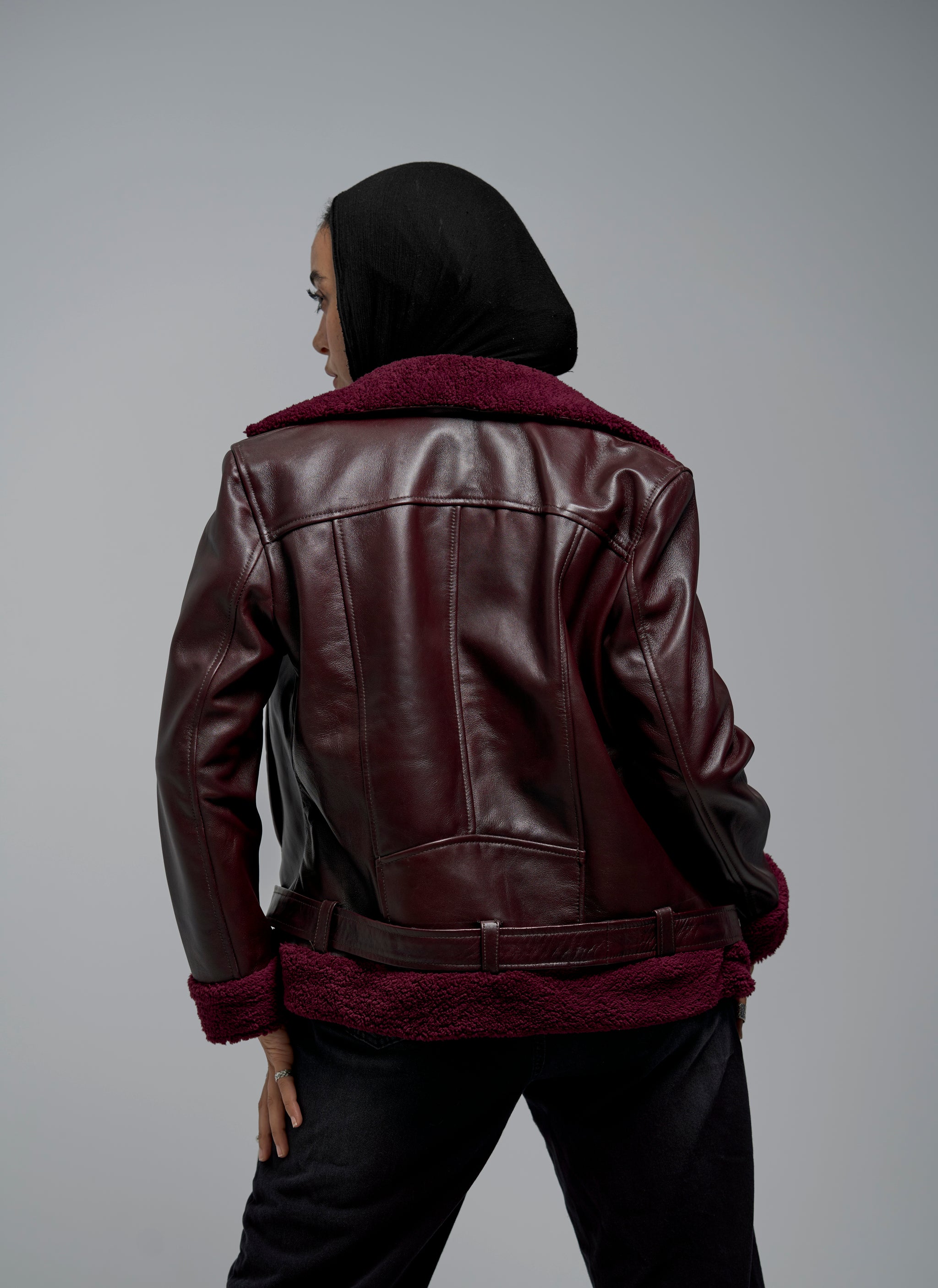 The Furborn Leather Jacket