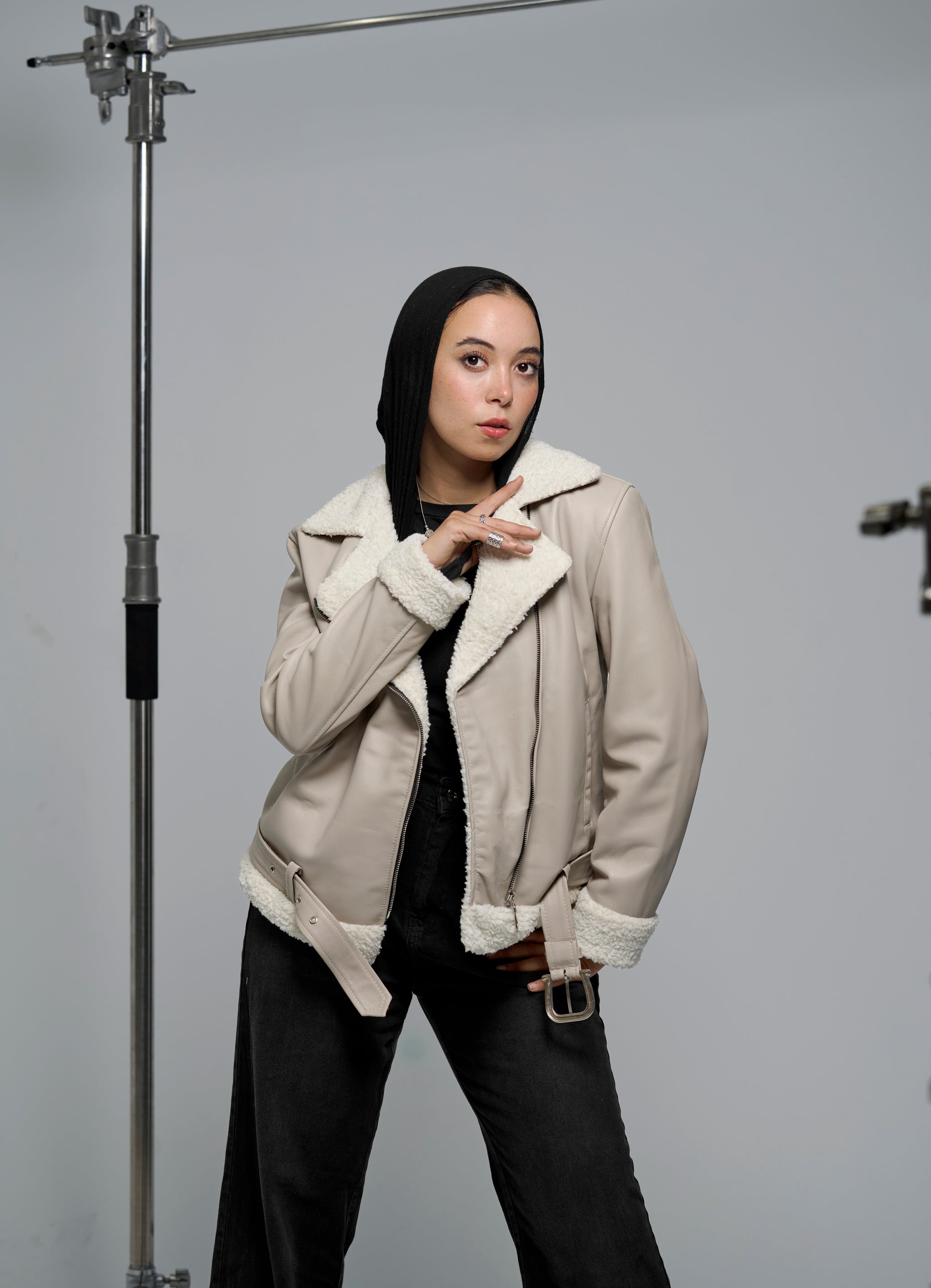 The Furborn Leather Jacket