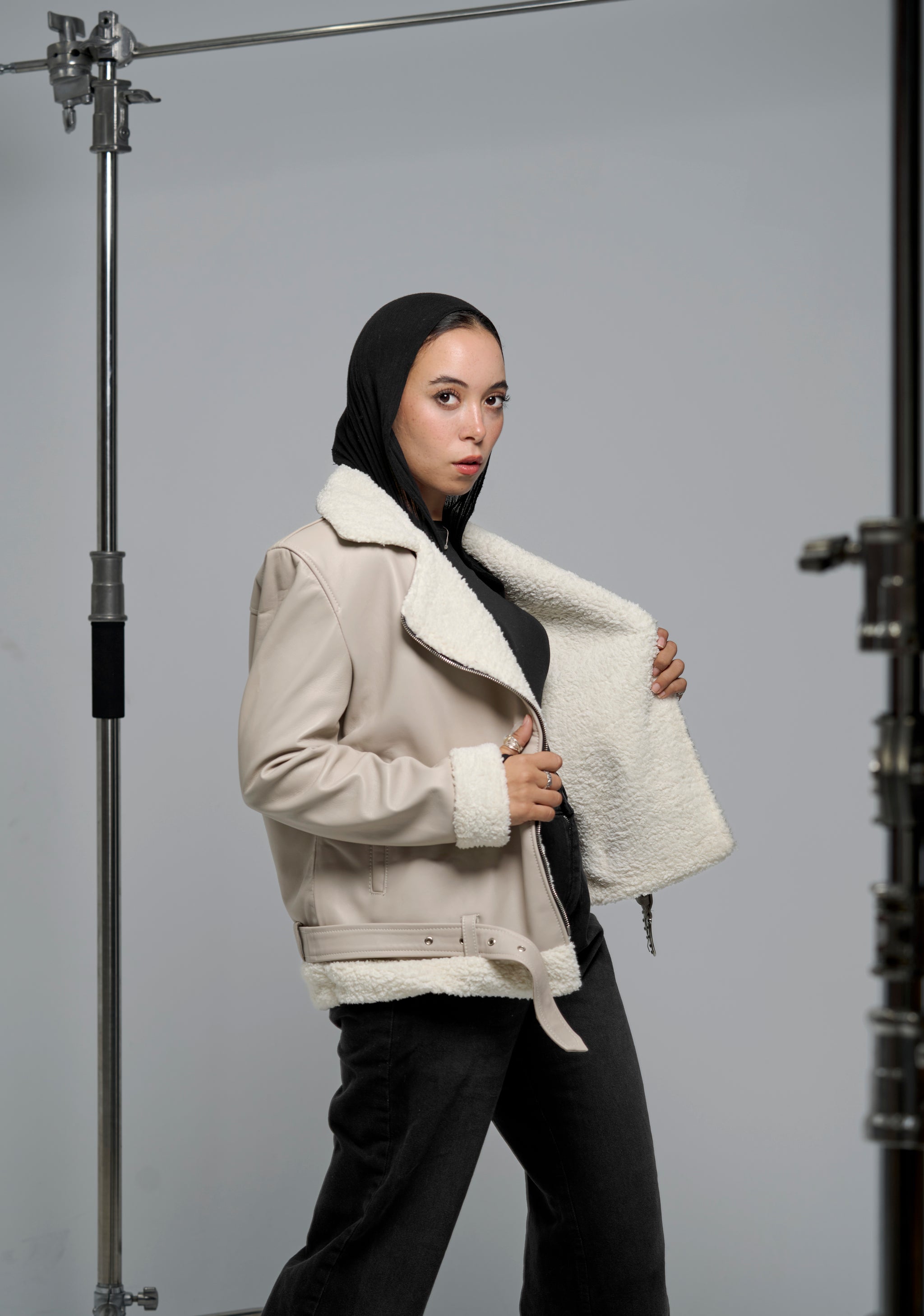 The Furborn Leather Jacket