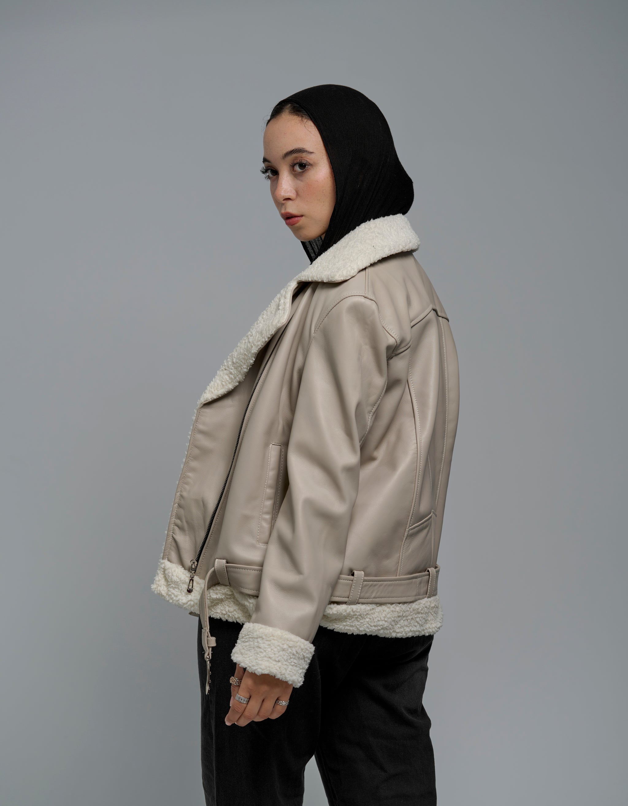 The Furborn Leather Jacket