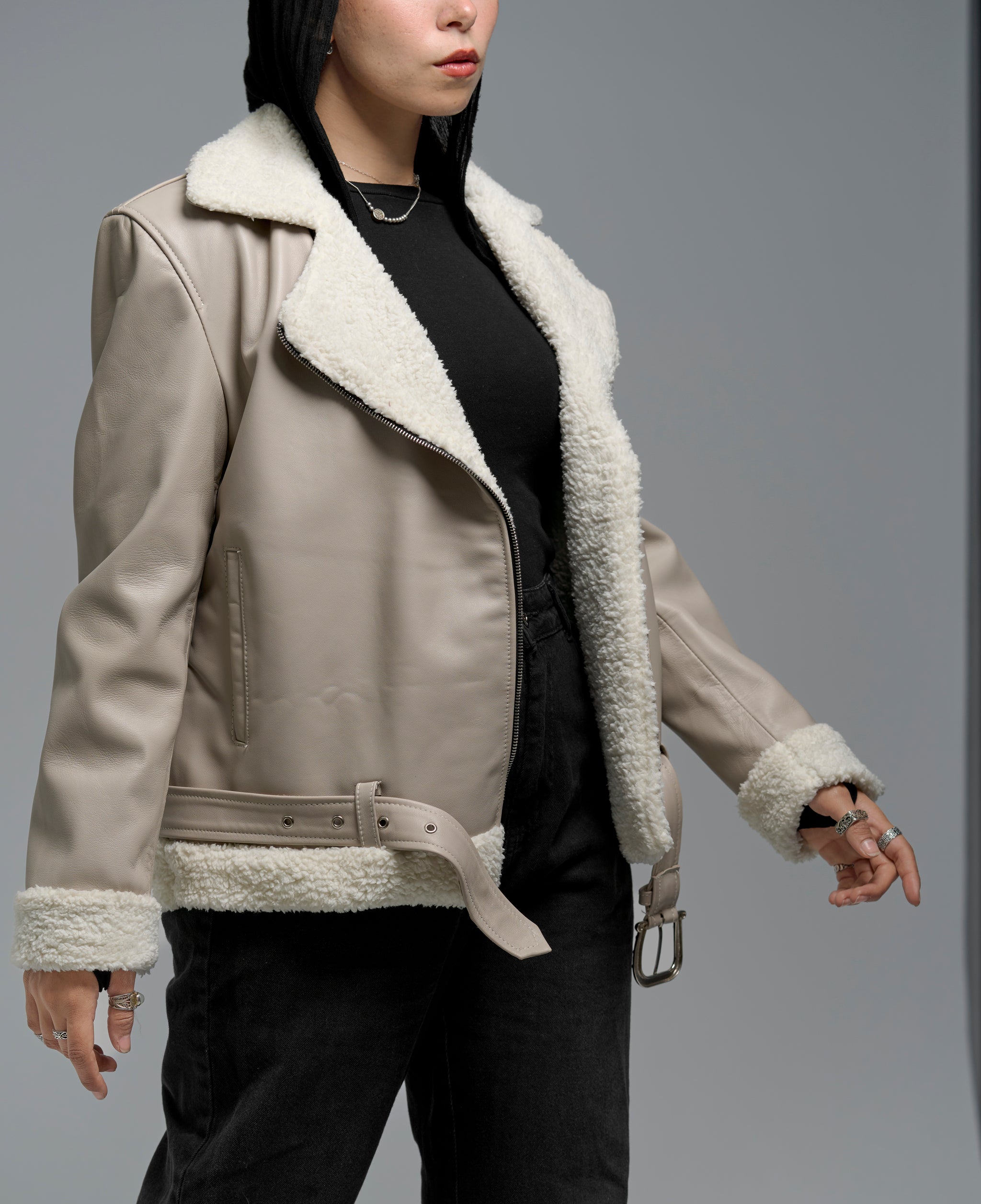 The Furborn Leather Jacket