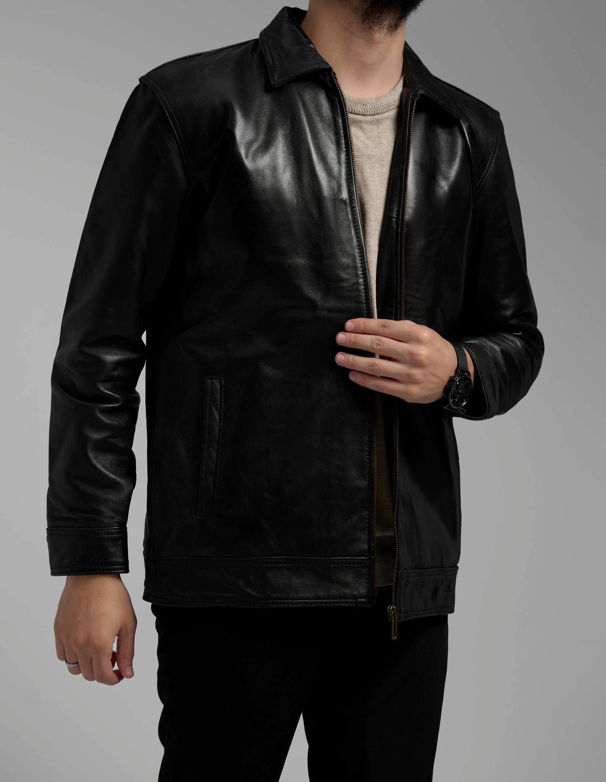 The Tannin Creed Leather Jacket