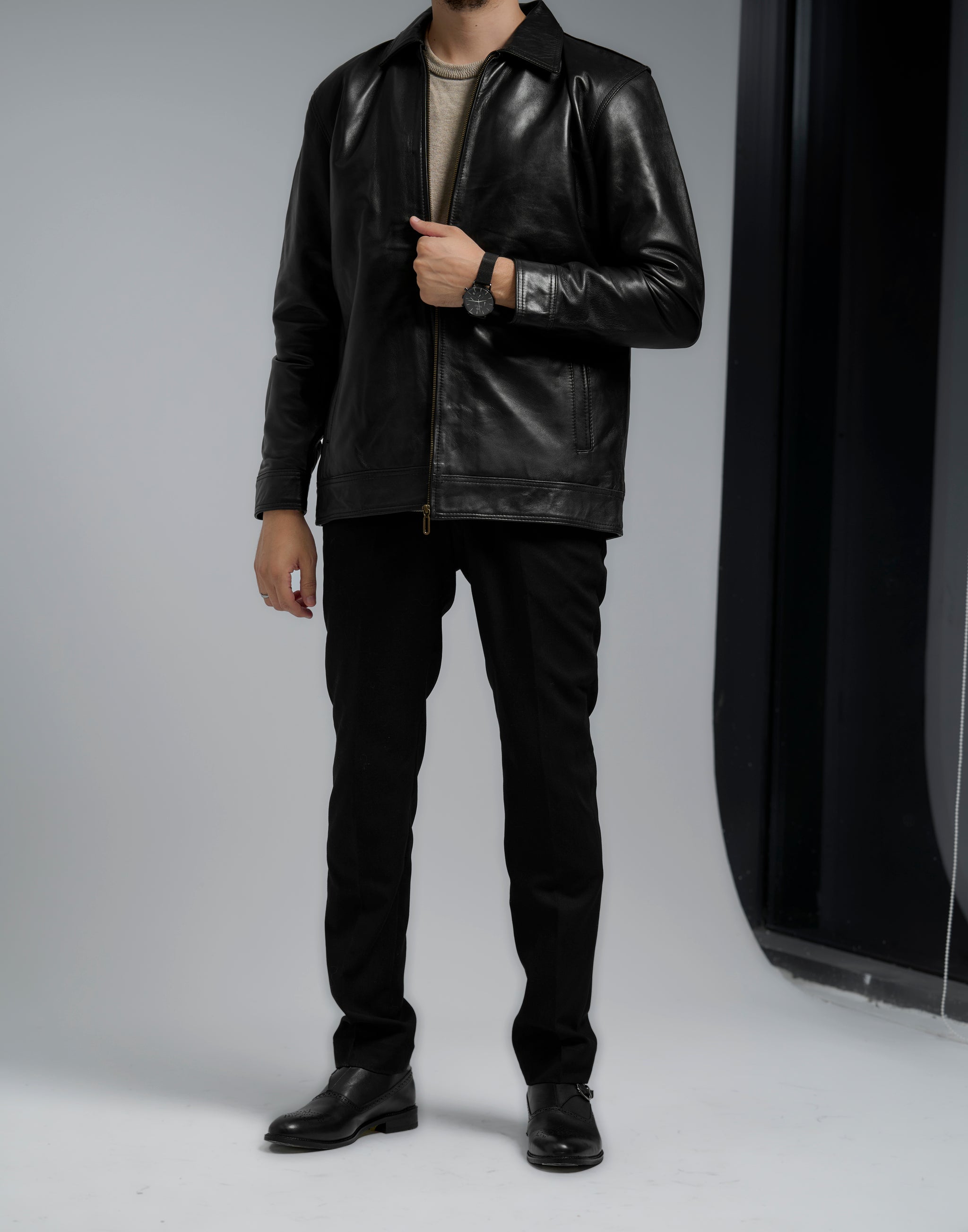 The Tannin Creed Leather Jacket