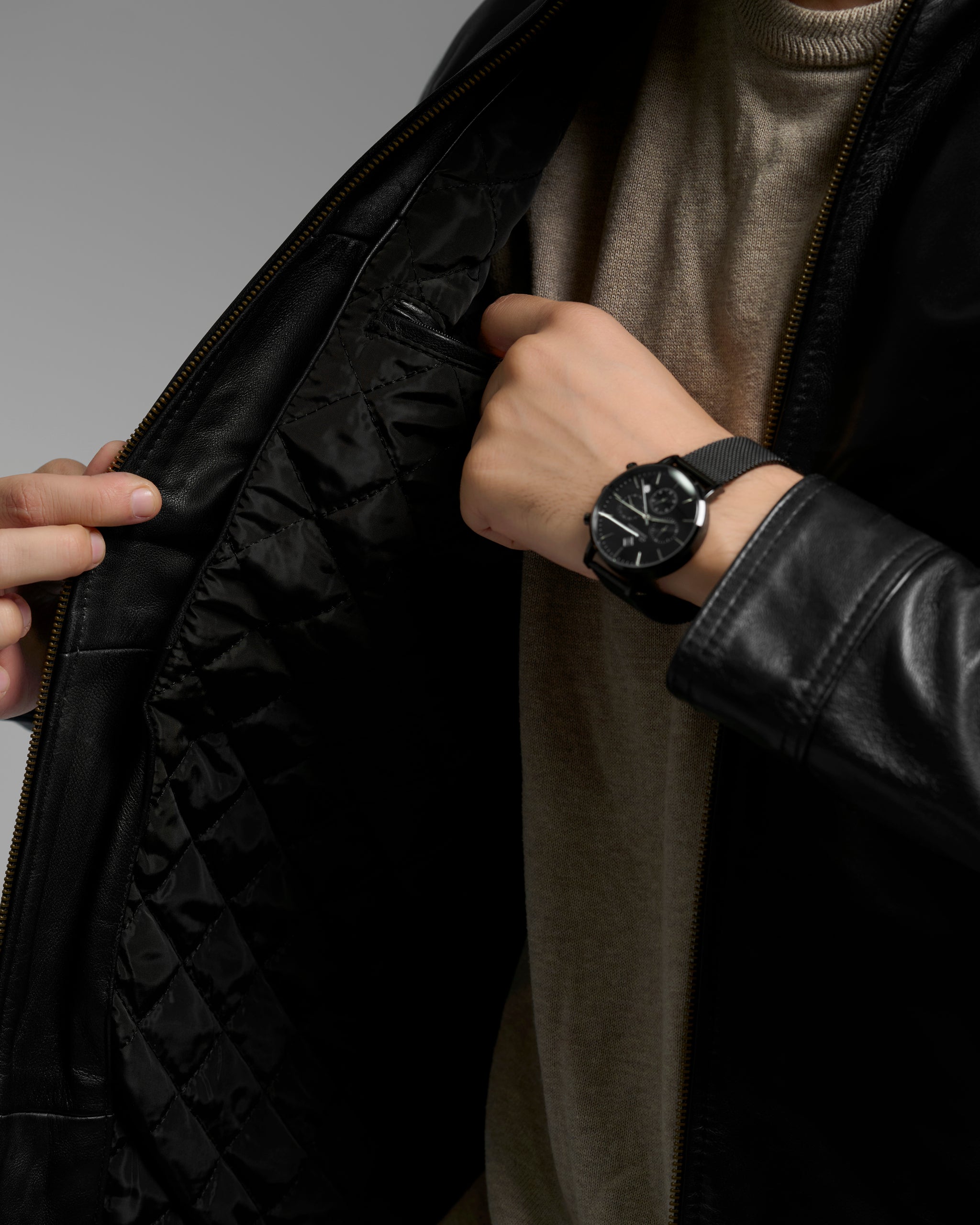 The Tannin Creed Leather Jacket