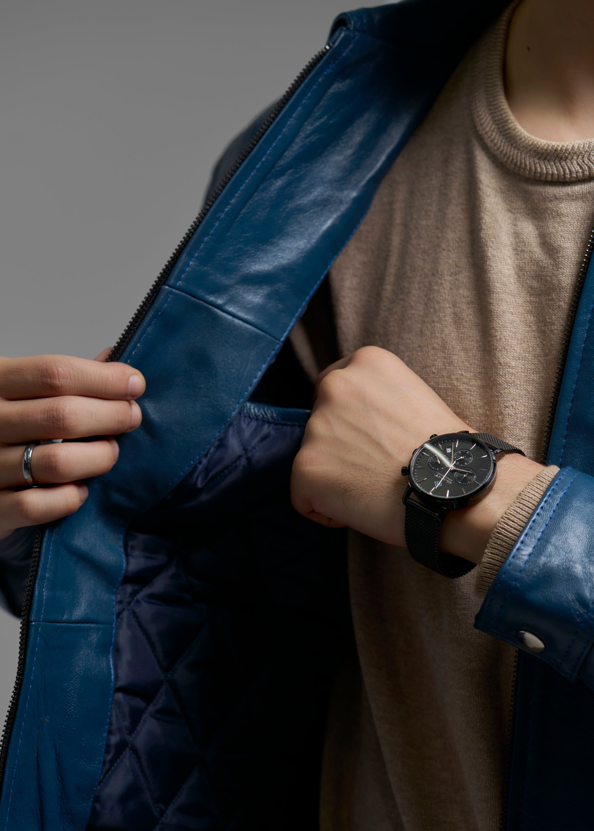 The Tannin Creed Leather Jacket