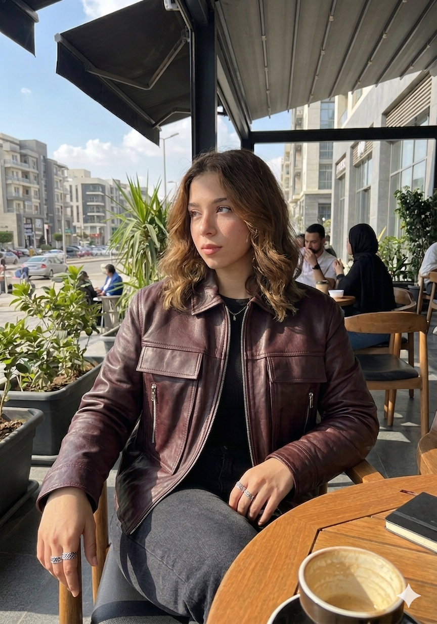 The Zipped Syndicate Leather Jacket